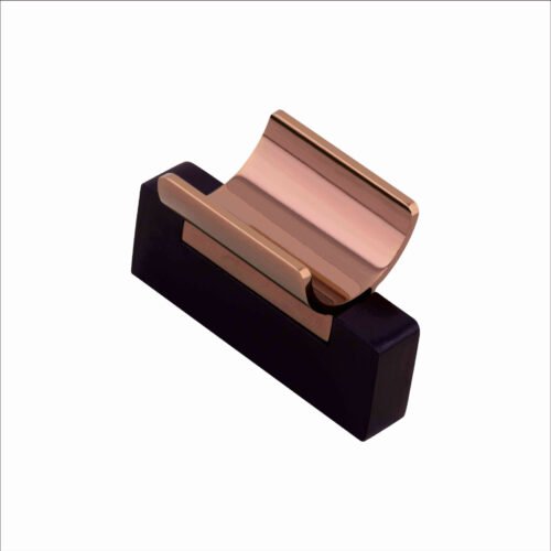 PRODUCT_GALLARY_KNOB_FB-HAWKS_SILK_BLACKPVD_R_GOLD FLYBIRDUK